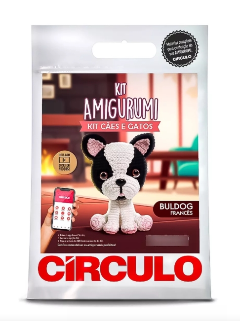 KIT AMIGURUMI CAES/GATOS CIRCULO KIT AMIGURUMI CAES/GATOS CIRCULO