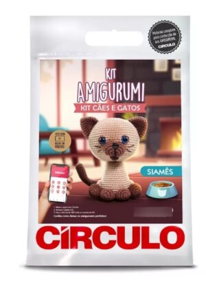 KIT AMIGURUMI CAES/GATOS CIRCULO