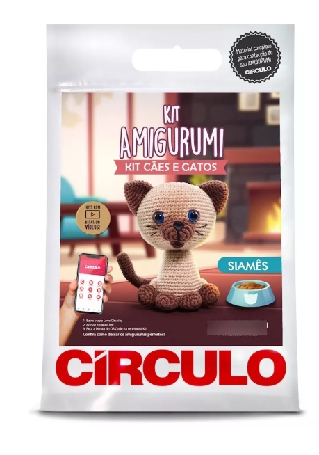 KIT AMIGURUMI CAES/GATOS CIRCULO KIT AMIGURUMI CAES/GATOS CIRCULO