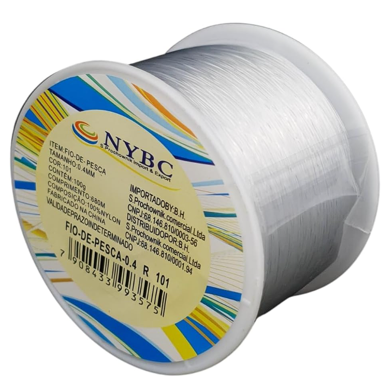 FIO DE PESCA NYBC 0.4MM 100M FIO DE PESCA NYBC 0.4MM 100M