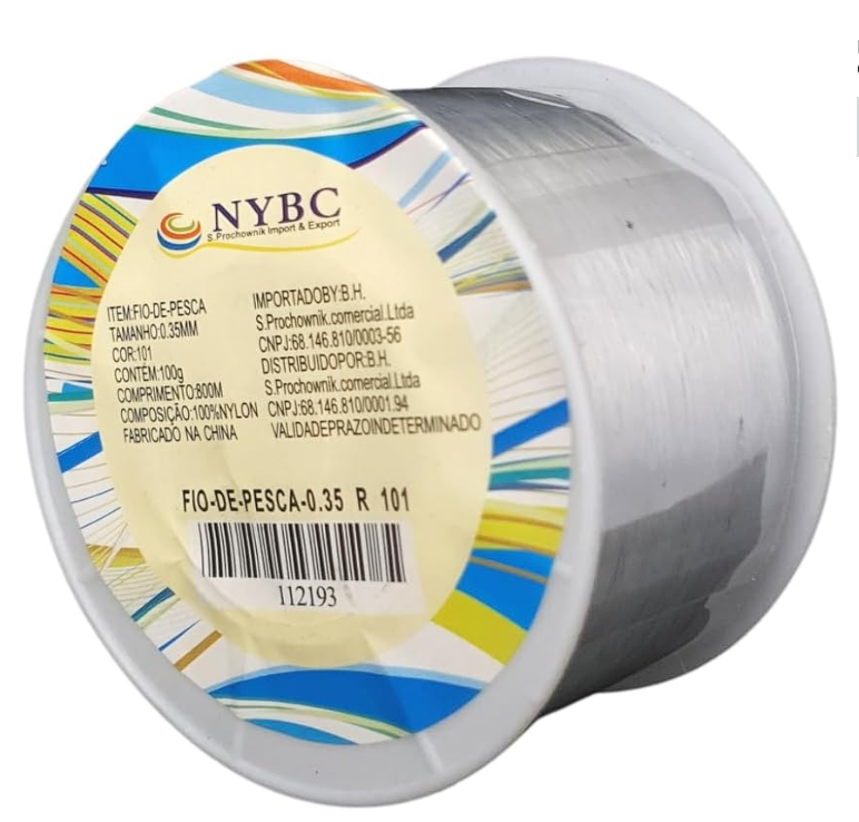 FIO DE PESCA NYBC 0.45MM 100M FIO DE PESCA NYBC 0.45MM 100M