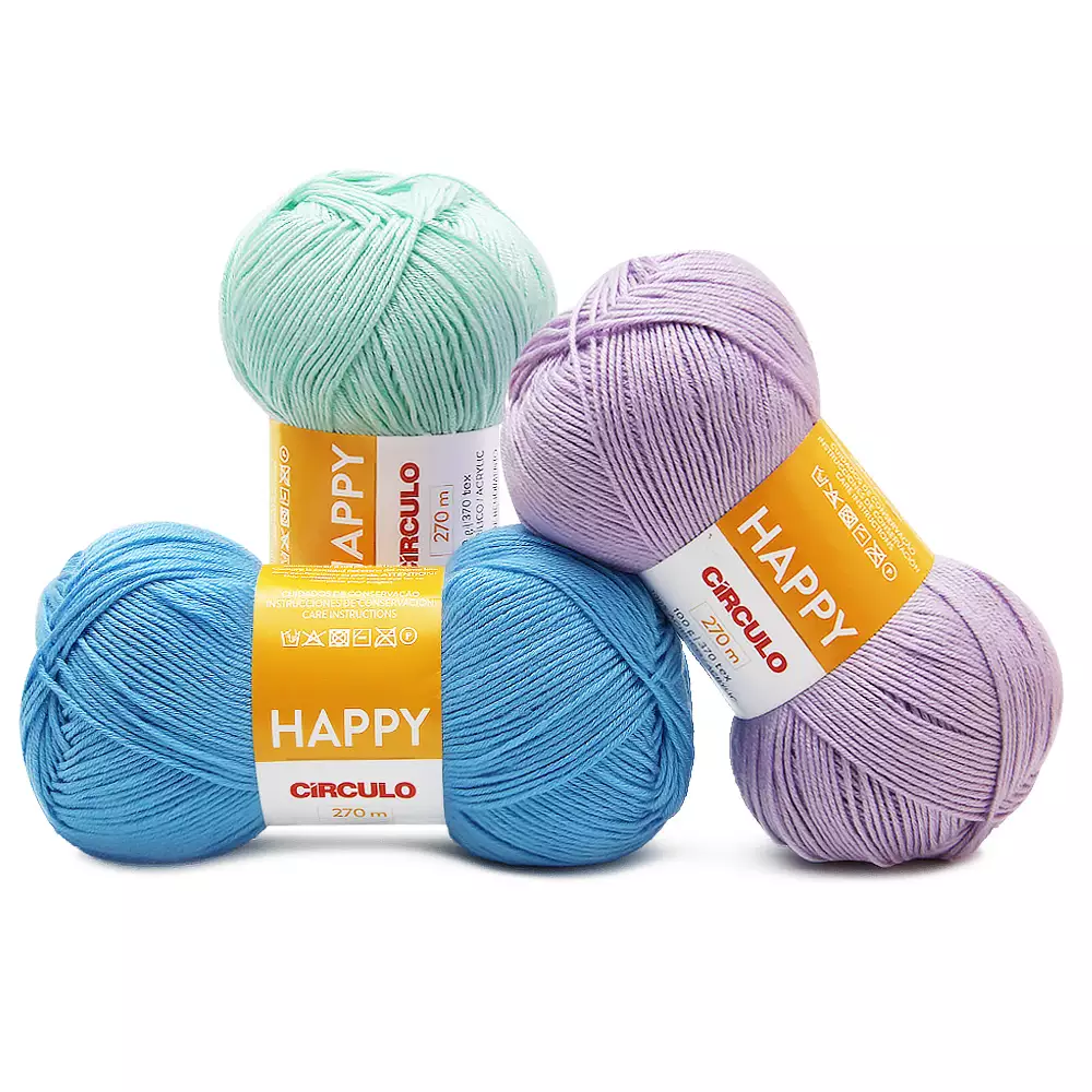 FIO HAPPY CIRCULO 100G FIO HAPPY CIRCULO 100G