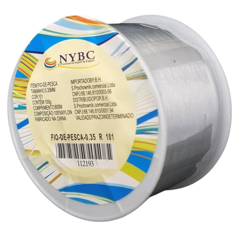 FIO DE PESCA NYBC 0.45MM 100g FIO DE PESCA NYBC 0.45MM 100g