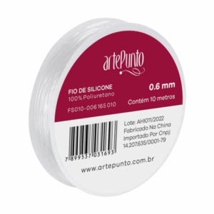 FIO DE SILICONE 0,6MM ARTEPUNTO