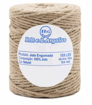 FIO DE JUTA ENGOMADO 10/4 80M