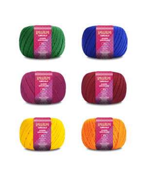 KIT AMIGURUMI CORES E TONS CIRCULO