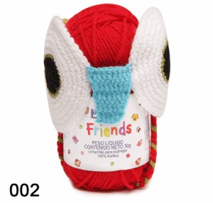 KIT GORRO FRIENDS URSO CISNE