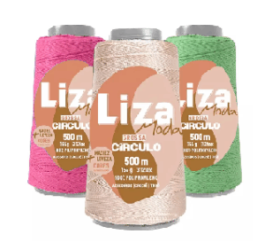 LINHA LIZA MODA GROSSA 500M CIRCULO