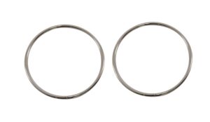 ALÇA DE METAL REDONDA CIRCULO12,5CM