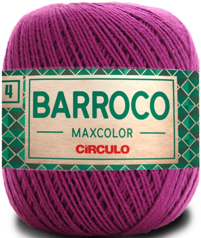 BARROCO N4 MAXCOLOR 200G – CIRCULO – KIT COM 4 NOVELOS BARROCO N4 MAXCOLOR 200G - CIRCULO - KIT COM 4 NOVELOS