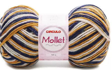FIO MOLLET 100G CIRCULO – KIT COM 3 NOVELOS FIO MOLLET 100G CIRCULO - KIT COM 3 NOVELOS