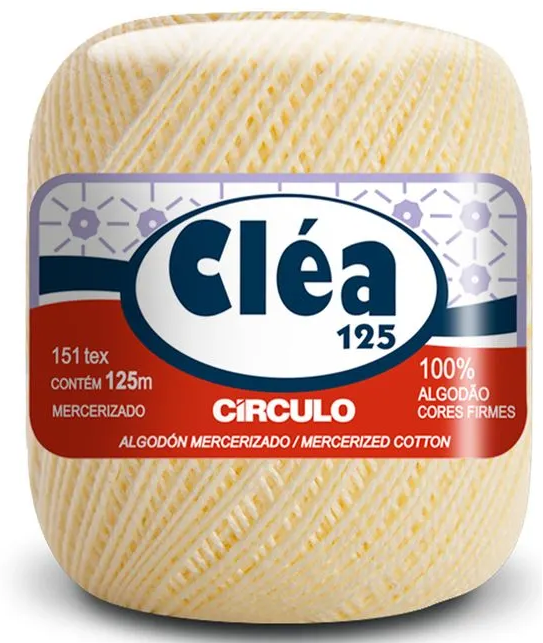 LINHA CLEA MINI 125M CIRCULO – KIT COM 4 NOVELOS LINHA CLEA MINI 125M CIRCULO - KIT COM 4 NOVELOS