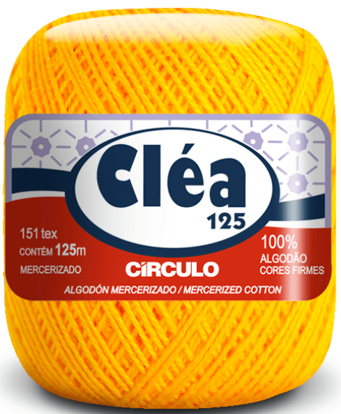 LINHA CLEA MINI 125M CIRCULO – KIT COM 4 NOVELOS LINHA CLEA MINI 125M CIRCULO - KIT COM 4 NOVELOS