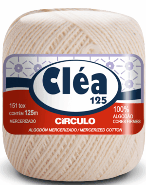 LINHA CLEA MINI 125M CIRCULO - KIT COM 4 NOVELOS