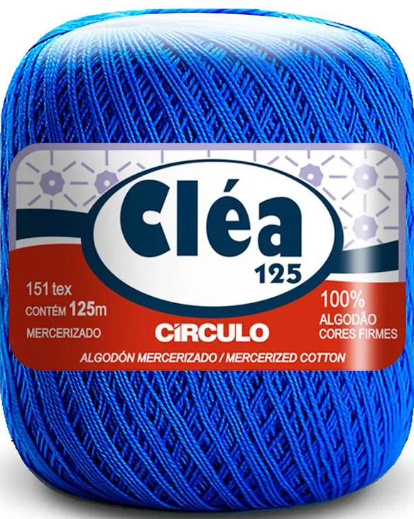 LINHA CLEA MINI 125M CIRCULO – KIT COM 4 NOVELOS LINHA CLEA MINI 125M CIRCULO - KIT COM 4 NOVELOS