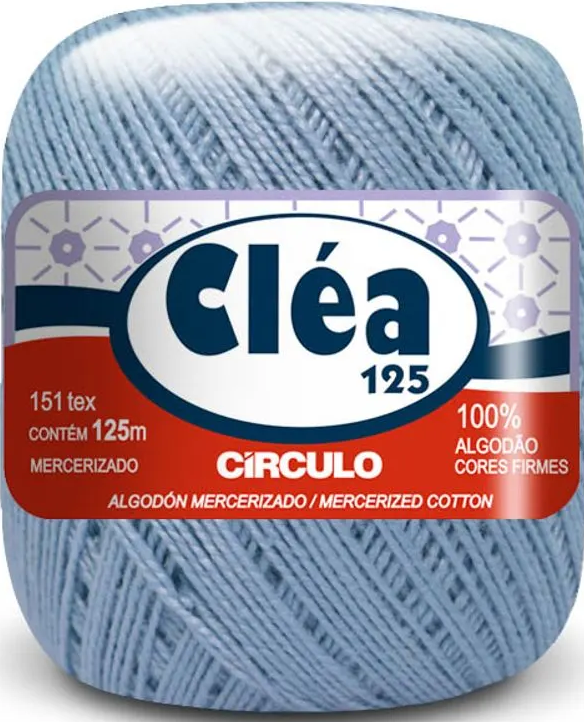 LINHA CLEA MINI 125M CIRCULO – KIT COM 4 NOVELOS LINHA CLEA MINI 125M CIRCULO - KIT COM 4 NOVELOS