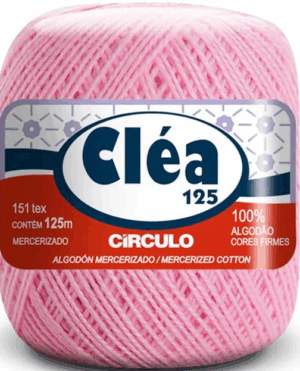 LINHA CLEA MINI 125M CIRCULO - KIT COM 4 NOVELOS