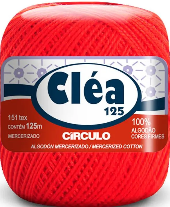 LINHA CLEA MINI 125M CIRCULO – KIT COM 4 NOVELOS LINHA CLEA MINI 125M CIRCULO - KIT COM 4 NOVELOS