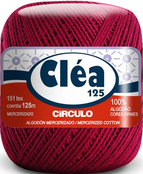 LINHA CLEA MINI 125M CIRCULO – KIT COM 4 NOVELOS LINHA CLEA MINI 125M CIRCULO - KIT COM 4 NOVELOS