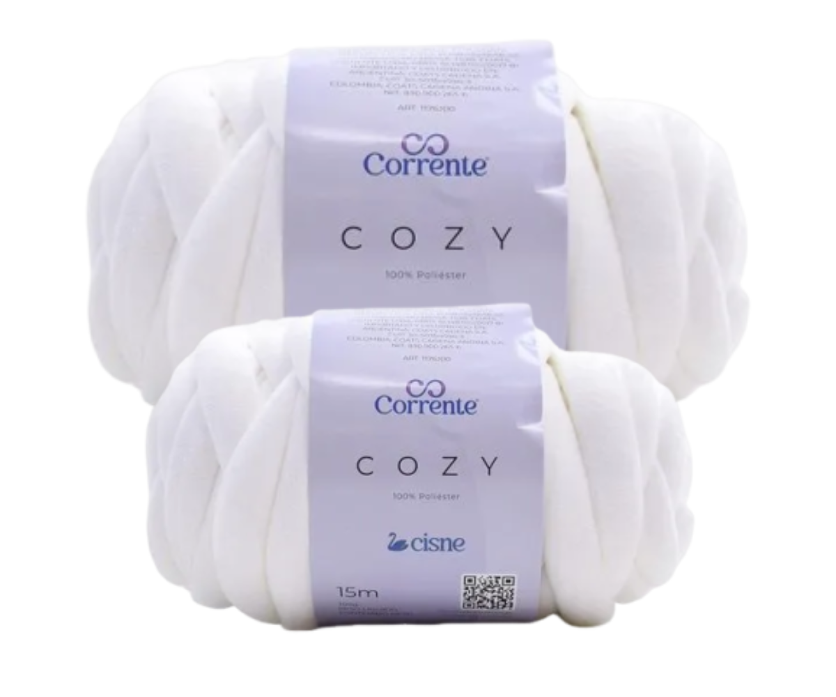 TRICO CISNE COZY 300G – KIT COM 2 NOVELOS TRICO CISNE COZY 300G - KIT COM 2 NOVELOS