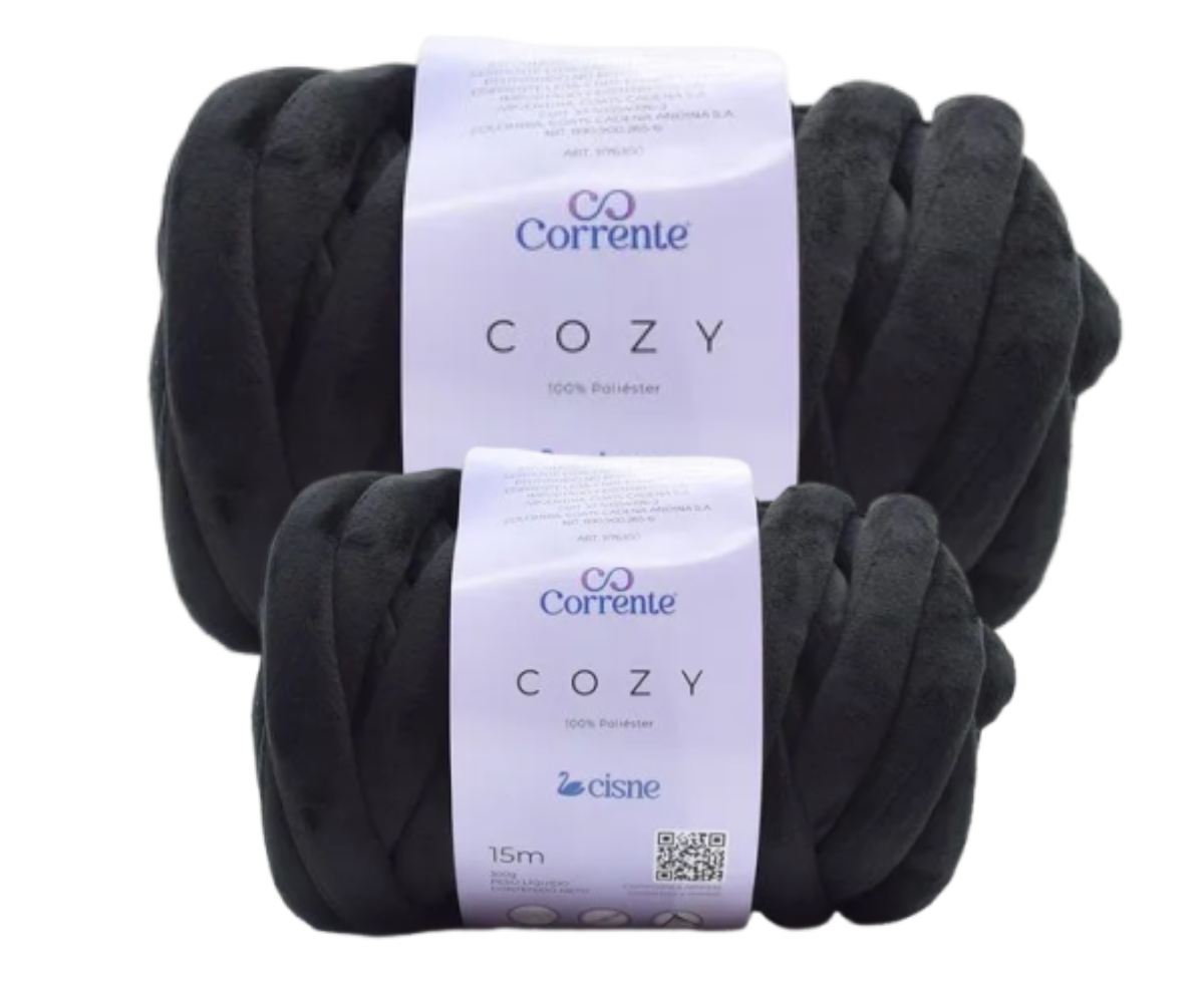 TRICO CISNE COZY 300G – KIT COM 2 NOVELOS TRICO CISNE COZY 300G - KIT COM 2 NOVELOS