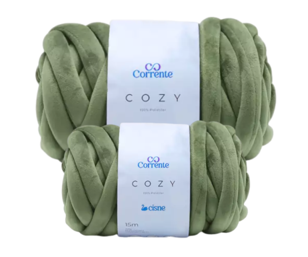 TRICO CISNE COZY 300G – KIT COM 2 NOVELOS TRICO CISNE COZY 300G - KIT COM 2 NOVELOS