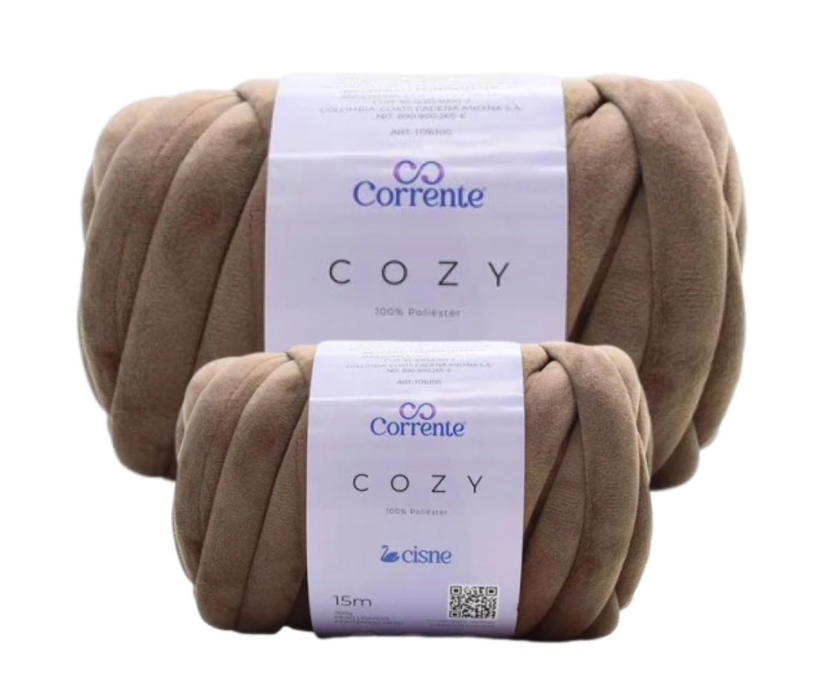 TRICO CISNE COZY 300G – KIT COM 2 NOVELOS TRICO CISNE COZY 300G - KIT COM 2 NOVELOS