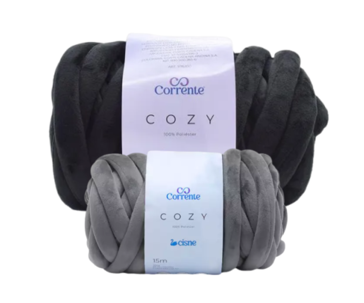 TRICO CISNE COZY 300G – KIT COM 2 NOVELOS TRICO CISNE COZY 300G - KIT COM 2 NOVELOS