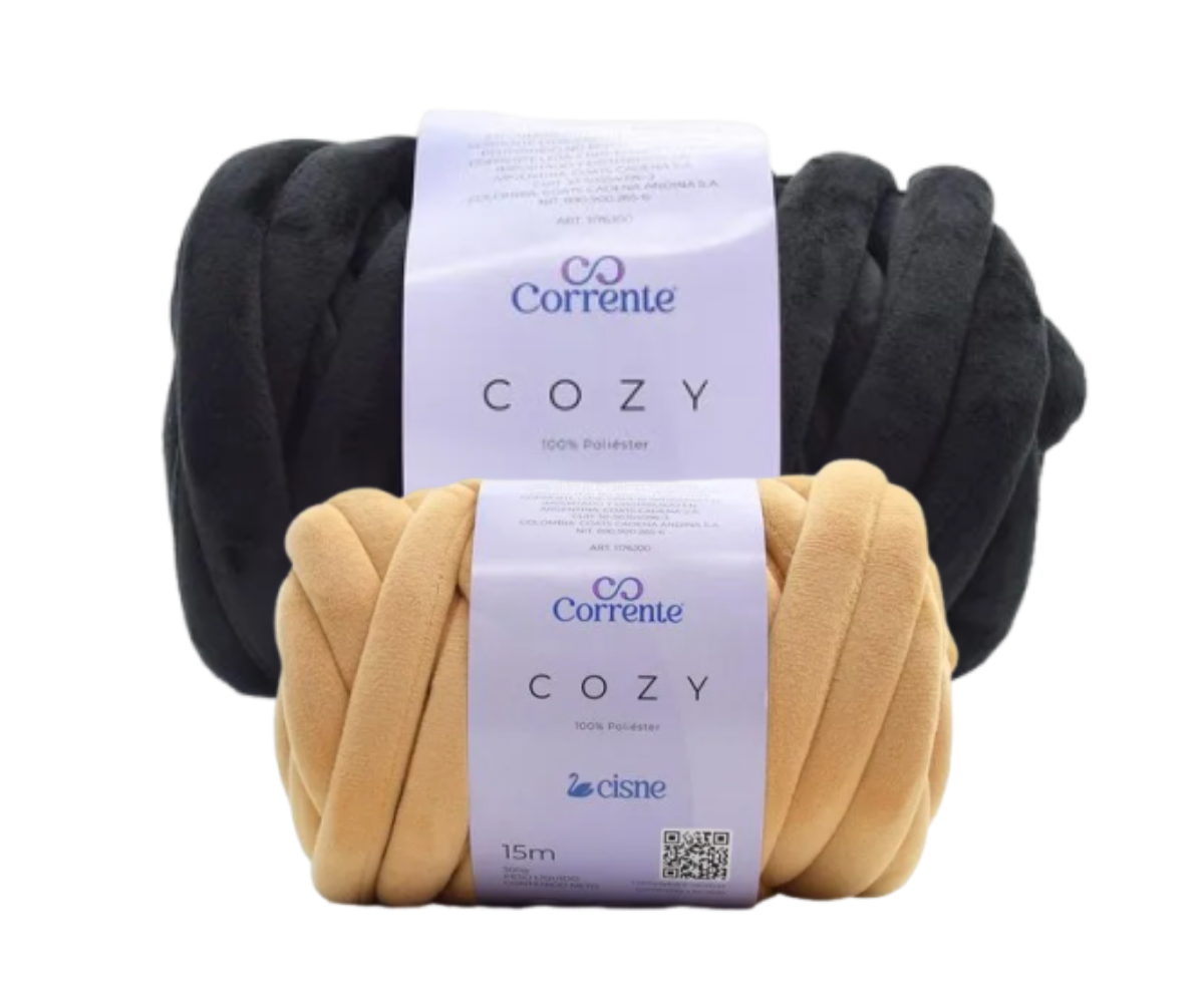 TRICO CISNE COZY 300G – KIT COM 2 NOVELOS TRICO CISNE COZY 300G - KIT COM 2 NOVELOS