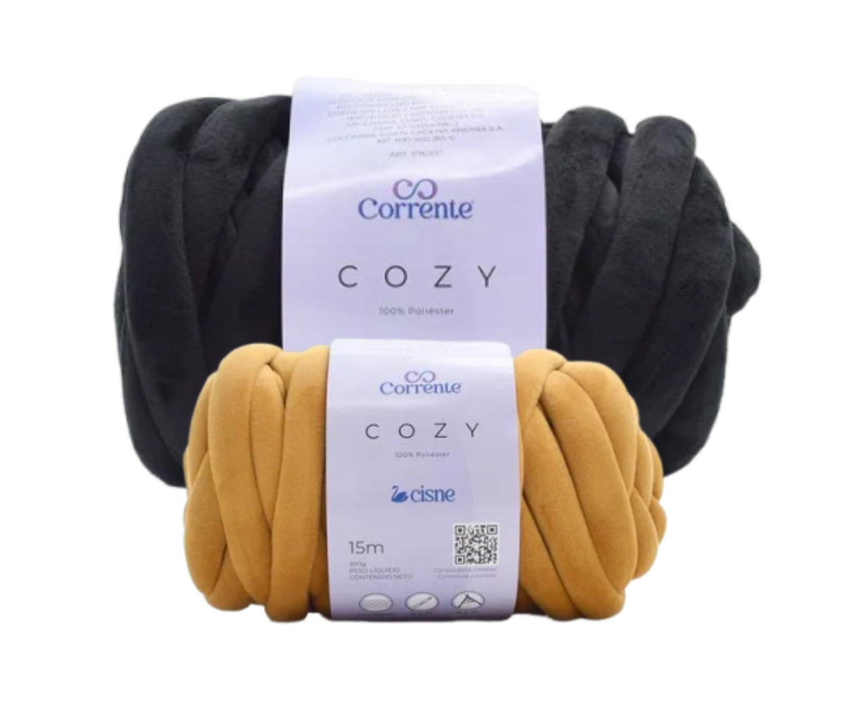 TRICO CISNE COZY 300G – KIT COM 2 NOVELOS TRICO CISNE COZY 300G - KIT COM 2 NOVELOS