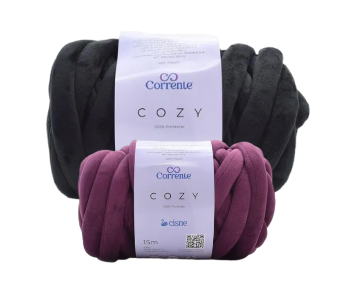 TRICO CISNE COZY 300G – KIT COM 2 NOVELOS TRICO CISNE COZY 300G - KIT COM 2 NOVELOS