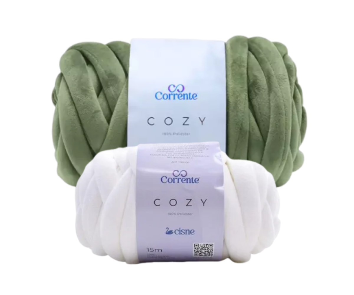 TRICO CISNE COZY 300G – KIT COM 2 NOVELOS TRICO CISNE COZY 300G - KIT COM 2 NOVELOS