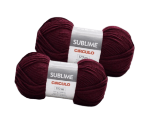 FIO SUBLIME 100G CIRCULO - KIT COM 2 NOVELOS