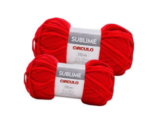 FIO SUBLIME 100G CIRCULO - KIT COM 2 NOVELOS