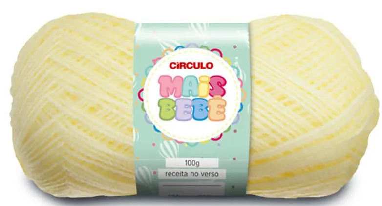 LÃ MAIS BEBE 100G 500M CIRCULO LÃ MAIS BEBE 100G 500M CIRCULO