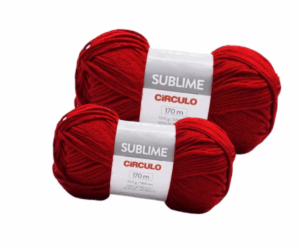 FIO SUBLIME 100G CIRCULO - KIT COM 2 NOVELOS