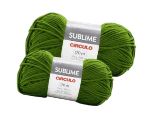 FIO SUBLIME 100G CIRCULO - KIT COM 2 NOVELOS
