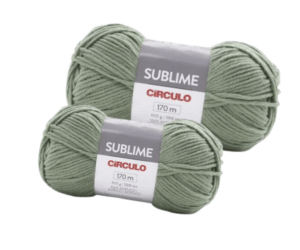 FIO SUBLIME 100G CIRCULO - KIT COM 2 NOVELOS