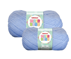 LÃ MAIS BEBE 100G 500M CIRCULO - KIT COM 2 NOVELOS