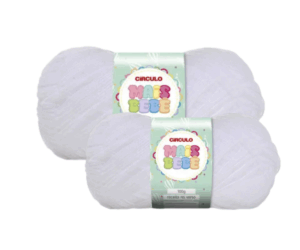 LÃ MAIS BEBE 100G 500M CIRCULO - KIT COM 2 NOVELOS