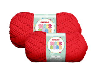 LÃ MAIS BEBE 100G 500M CIRCULO - KIT COM 2 NOVELOS