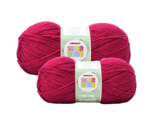 LÃ MAIS BEBE 100G 500M CIRCULO - KIT COM 2 NOVELOS