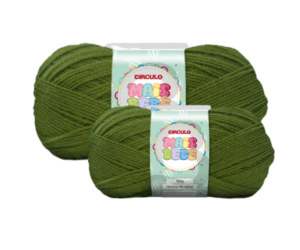 LÃ MAIS BEBE 100G 500M CIRCULO - KIT COM 2 NOVELOS