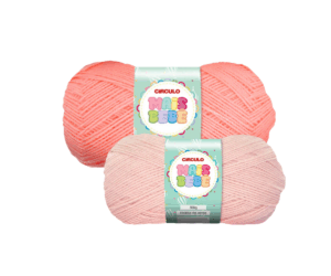 LÃ MAIS BEBE 100G 500M CIRCULO - KIT COM 2 NOVELOS