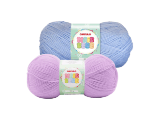 LÃ MAIS BEBE 100G 500M CIRCULO - KIT COM 2 NOVELOS