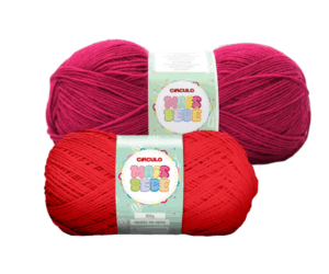 LÃ MAIS BEBE 100G 500M CIRCULO - KIT COM 2 NOVELOS