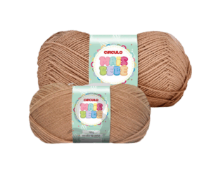 LÃ MAIS BEBE 100G 500M CIRCULO - KIT COM 2 NOVELOS