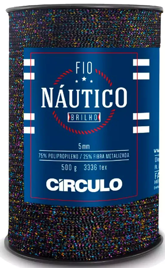 FIO NAUTICO C/BRILHO 5MM CIRCULO FIO NAUTICO C/BRILHO 5MM CIRCULO