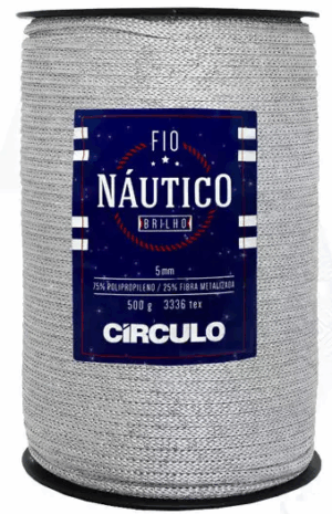 FIO NAUTICO C/BRILHO 5MM CIRCULO