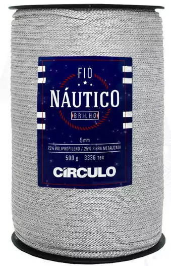 FIO NAUTICO C/BRILHO 5MM CIRCULO FIO NAUTICO C/BRILHO 5MM CIRCULO